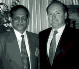 Prof. J.D. Agarwal & Prof. Robert C. Merton, Nobel Laureatte