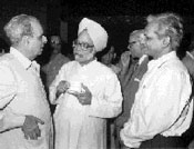 Dr. Manmohan Singh, the then Finance Minster of India, Mr. P. N. Dhar