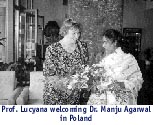 Prof Lucyana and Prof. Manju Aggarwal
